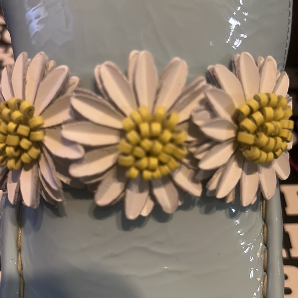 Sophia Webster & Patrick Cox Stevie Daisy Loafer Mule Aqua(Blue) SZ 41.5EU/11.5 - Picture 8 of 11